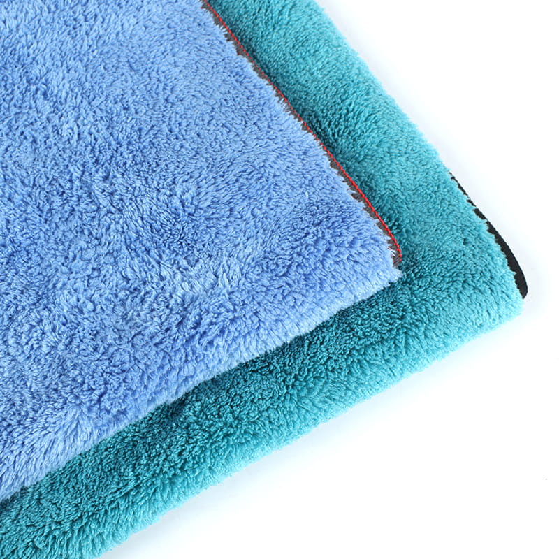 2PK 550GSM high density coral fleece bilhåndklæde/sportshåndklæde/ køkkenrengøring/badeværelsesrengøring